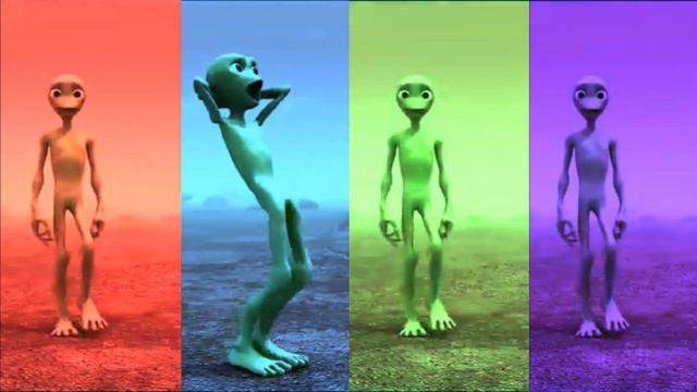 Alien dance VS Funny alien VS Dame tu cosita VS Funny alien dance VS Green alien dance VS Dance son смотреть онлайн