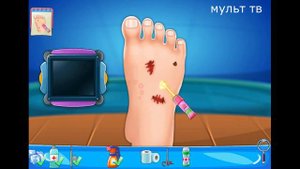 Игры доктор.Развивающая игры для детей