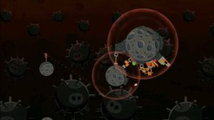 Angry Birds Space - Level D-16 100% Space Eagle Walkthrough Danger Zone | WikiGameGuides