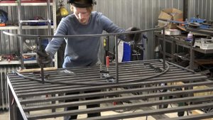 Садовые арки из профильной трубы