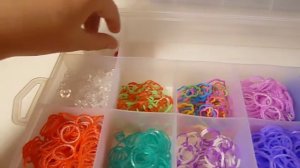 Обзор на набор резинок Rainbow Loom