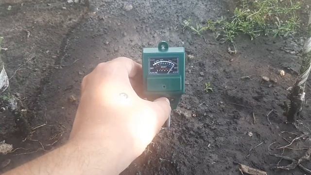 тестер PH почвы (кислая почва➡️щелочная почва)+ влажность почвы.. смотреть онлайн