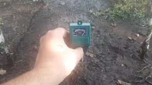 тестер PH почвы (кислая почва➡️щелочная почва)+ влажность почвы..