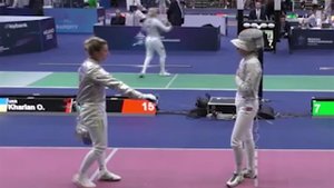 Неспортивное поведение украинской саблистки на ЧМ по фехтованию обернулось ее дисквалификацией