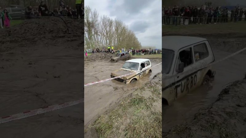 Нива турбо заглох в воде #shorts #short #offroad