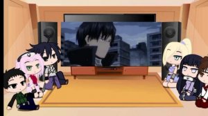 Naruto friend's react to Naruto as dark deku|au|naruto X my hero academia|