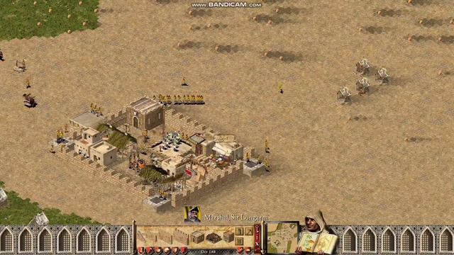 Маршал против Крысы. Проверяю свой мод на Stronghold Crusader HD. смотреть онлайн