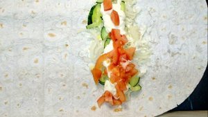 Как приготовить шаурму дома. Вкуснейшая шаурма с грибами и курицей! #шаурма