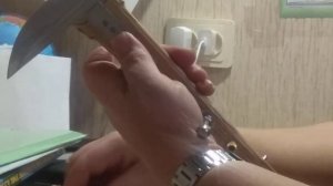 Точилка типа "костыль" из дерева