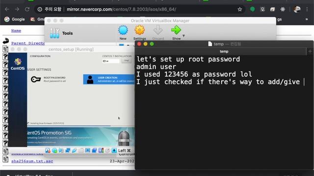 Installing CentOS 7 on Virtualbox смотреть онлайн