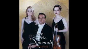 Franz Schubert - Serenada,   Trio Simonutti