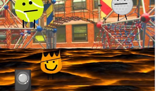 OOF 1a: The Floor is Lava | Battle For Dream Island | BFDI Fan-Made Video | Overload Object Fails смотреть онлайн