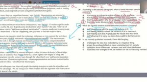 Cambridge 16 IELTS reading answer explanations - The future of work (27-30 questions) #ielts