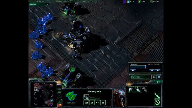 Starcraft 2 - VOID RAY RUSH 2v2 online смотреть онлайн