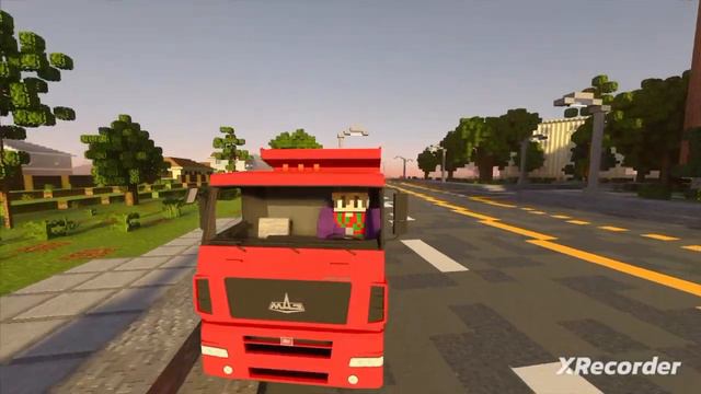 МАЙНКРАФТ ОБЗОР МОДА НА МАЗ САМОСВАЛ | РУССКИЕ МАШИНЫ МАЙНКРАФТ 1.20 смотреть онлайн