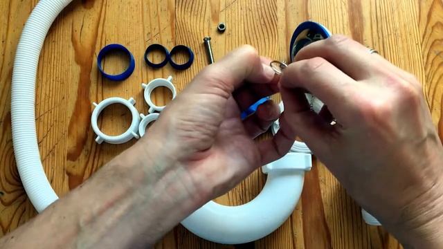 Сборка сифона А-4008 для ванны.ВНИМАНИЕ!!! Изменена комплектация. Убрали белую прокладку 1,35сек смотреть онлайн
