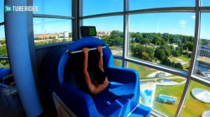 Europe's Longest Body Water Slide - Almost 300m! Aquapolis