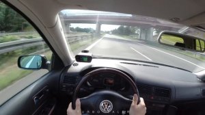 VW Golf 4 GTI 1.8T 20V (224PS) | POV test drive