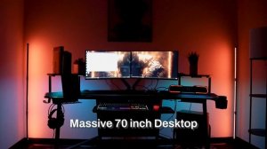 The ULTIMATE Computer Desk | Eureka Ergonomic AED-E70-B