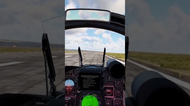 Посадка Saab AJ37 Viggen, War Thunder, VR.