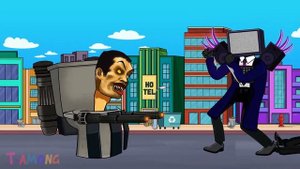 БОСС ТИТАН ТВ ЖЕНЩИНА 2.0 ПРОТИВ БУЛЬДОЗЕРА СКИБИДИ ТУАЛЕТ, СПИКЕРМЕН | Скибиди туалет анимация