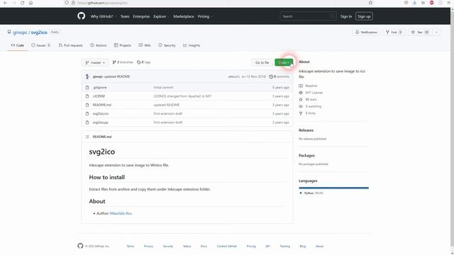 Convert SVG to ICO files with Inkscape (or without Inkscape) смотреть онлайн
