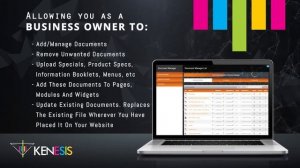 Document manager | Kenesis Website Features