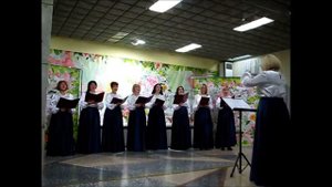 Песня «Голубою ризою одета»