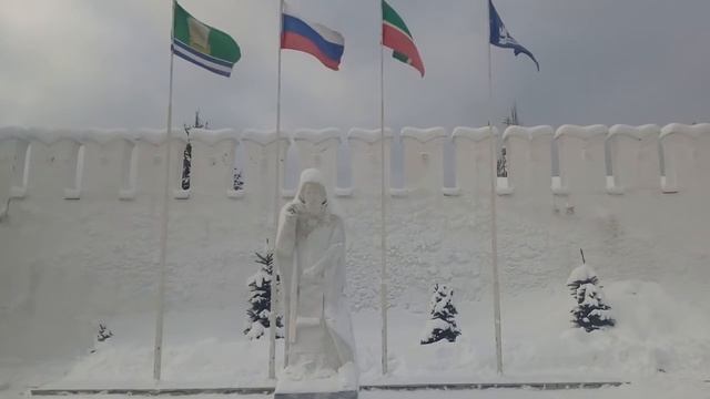 Зимний Зеленодольск. Раифа. смотреть онлайн