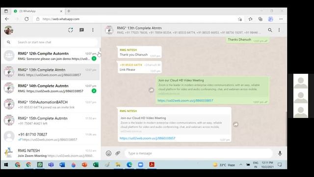 Complete Automation 15th Batch Demo