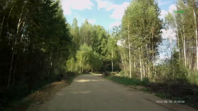 Дорога от Мельдино к СНТ Ольховик 2 смотреть онлайн