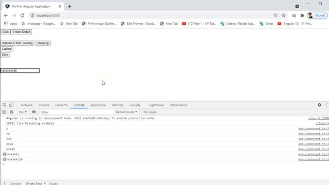 Event Binding in Angular | Angular Events List смотреть онлайн