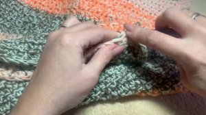 Кардиган из остатков пряжи крючком для начинающих или простая кофта без расчетов для новичков)))