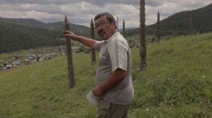 Обряд поклонения духам (хозяевам) местности у алтай-кижи