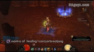 45 Diablo3 Monk skill mantra of  healing corci;arbreatjong