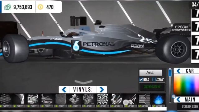 CAR PARKING MULTIPLAYER -- Mercedes AMG F2 design