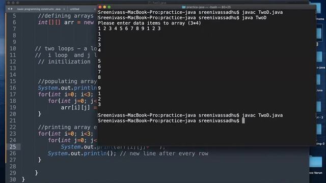 21 Core Java Arrays of Arrays смотреть онлайн