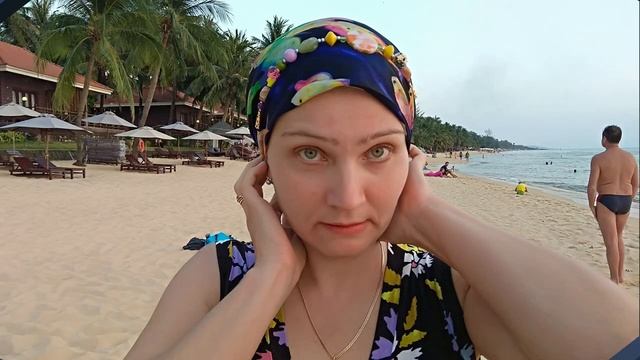 Остров Фукуок. Вьетнам 2019 февраль. Вечер. Пляж Лонг Бич. смотреть онлайн