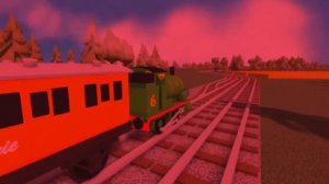 Sodor Fallout AU Percy escapes the blast