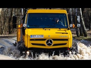 Mercedes-Benz Trucks Unimog и Zetros - опыт вождения по бездорожью.