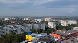 город Новомосковск Тульской области - прогулка сверху