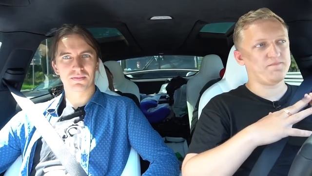 Кирилл установил электро-зарядку для Tesla Model X P100D в России!!!!! смотреть онлайн