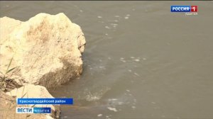 В районе хутора Догужиева ведется ремонт дамбы