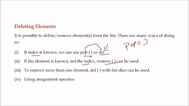CLASS XI COMPUTER SCIENCE UNIT 4 CHAPTER 2 LISTS IN PYTHON IN HINDI PART 2