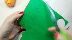 Морковка из фетра на утренник в детский сад/ Морковь на ободок.