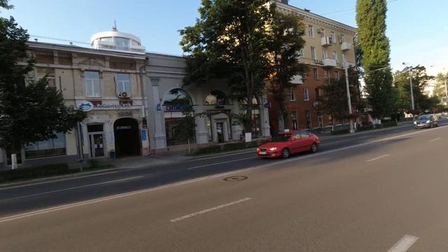 Ростов-на-Дону. Улица Большая Садовая. Раннее Утро. Август 2021 года. смотреть онлайн