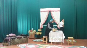 Театральная постановка  «Бабка» ( по мотиву рассказа В.Осеевой «Бабка»).