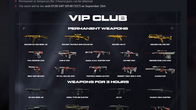 PvE event, VIP-club contract and WW2 event // WARBLOG