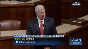 Emmer Recoognizes the Career of Mark Sizer