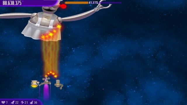 Chicken Invaders 1-5 All Boss Fights on Veteran/Superstar Hero+Endings смотреть онлайн